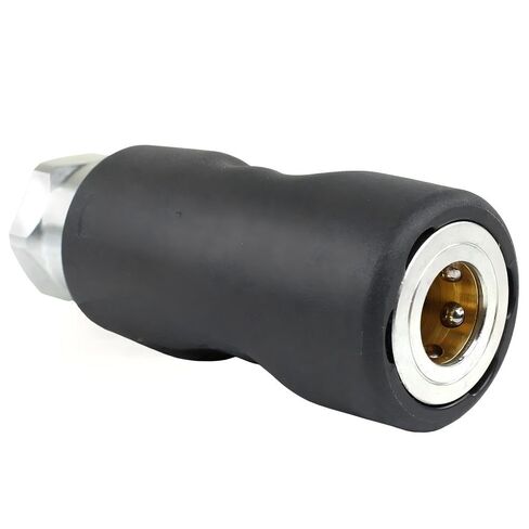 ISI061202 قارنة توصيل هواء آمنة للضواغط - لملحقات أدوات الهواء بريفوست ISI061202-3Pack - استبدال قارنات زر الضغط / 1/4 بوصة مقرنة هواء الجسم - 3/8 بوصة FNPT 3 عبوات - أجزاء ضاغط الهواء in Saudi Arabia