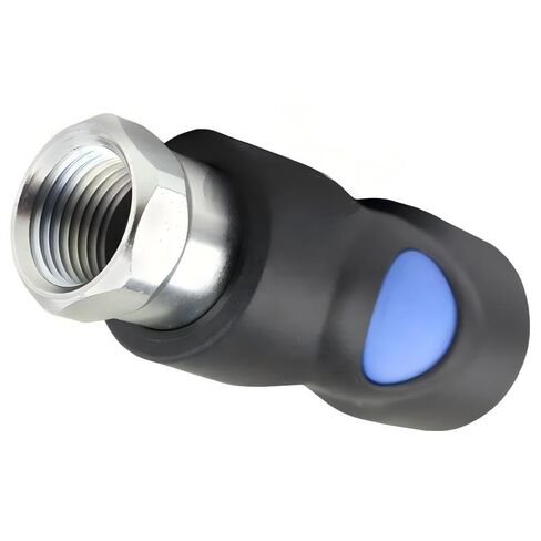 ISI061202 قارنة توصيل هواء آمنة للضواغط - لملحقات أدوات الهواء بريفوست ISI061202-3Pack - استبدال قارنات زر الضغط / 1/4 بوصة مقرنة هواء الجسم - 3/8 بوصة FNPT 3 عبوات - أجزاء ضاغط الهواء in Saudi Arabia