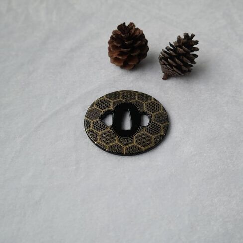 BOYU سيف الساموراي الياباني Koshirae – حديد تسوبا منحوت 001-026 in Kuwait