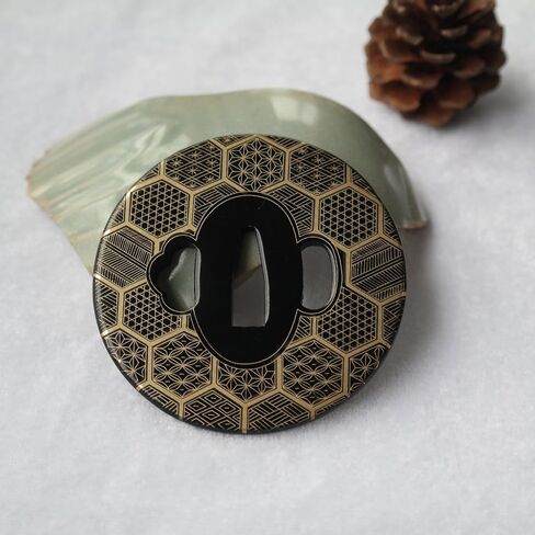 BOYU سيف الساموراي الياباني Koshirae – حديد تسوبا منحوت 001-026 in Kuwait