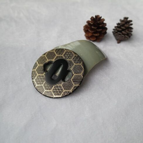 BOYU سيف الساموراي الياباني Koshirae – حديد تسوبا منحوت 001-026 in Kuwait