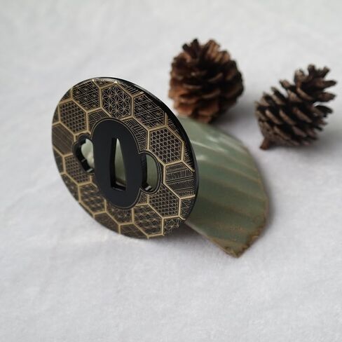 BOYU سيف الساموراي الياباني Koshirae – حديد تسوبا منحوت 001-026 in Kuwait