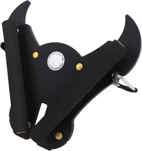 RiToEasysports Saxophone Stand, Adjustable Portable Holder for Alto and Tenor Saxophones, Metal Folding Design with Soft Backrest for Studio and Performance in Saudi Arabia