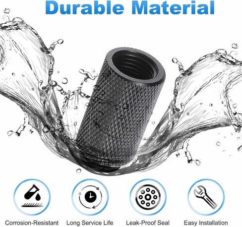 1-حزمة G1/4 بوصة تركيب موسع ذكر إلى أنثى G1/4 بوصة × 35 مم تركيب ضغط سريع مع حلقة دائرية لنظام تبريد المياه للكمبيوتر الشخصي، أسود in Kuwait