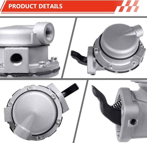 مضخة وقود ميكانيكية 35 GPH 7.5–9.5 PSI، تناسب Carter M6624، متوافقة مع محركات Chevy Small Block SBC 305/327/350 V8، مضخة توصيل الوقود الميكانيكية عالية التدفق لتطبيقات GM المكربنة in Kuwait