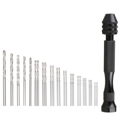 Mini Micro Aluminum Hand Drill Bits Set – Premium Alloy Steel Twist Drill Bits for Craft Carving, DIY Woodworking, Plastic, Jewelry, Resin & Model Making in Saudi Arabia
