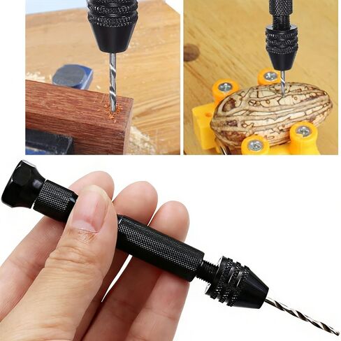 Mini Micro Aluminum Hand Drill Bits Set – Premium Alloy Steel Twist Drill Bits for Craft Carving, DIY Woodworking, Plastic, Jewelry, Resin & Model Making in Saudi Arabia