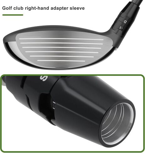 eMagTech 0.370inch Right-Hand Golf Club Shaft Adapter Sleeve Compatible with Callaway Compatible with Super Hybrid in Saudi Arabia