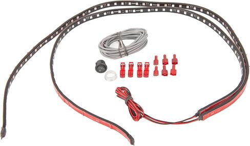 T-H Marine BLUEWATERLED High Output UV Blacklight Kit – 2X 40 Ultraviolet LED Strips with 3M™ Adhesive – Night Fishing Glow Lights for Boats – Waterproof, Wide Beam, 10' Wire in Saudi Arabia