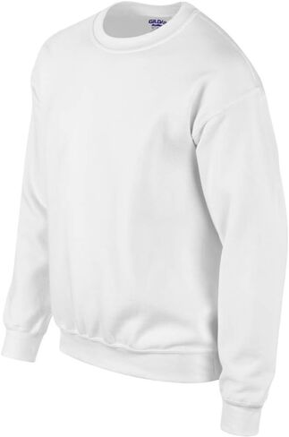 Gildan Men's Heavy Blend 8 Oz. 50/50 Fleece Crew, Forest Green, L in Saudi Arabia