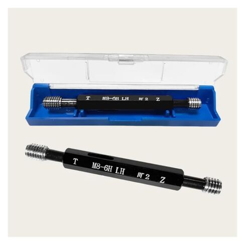 1 piece 6H Left and Right Hand M0.8-M100 Metric Standard Thread Gauge M2M4M42M45M52M60M72(M2.5X0.35 6H,Left Hand 1pcs) in Saudi Arabia