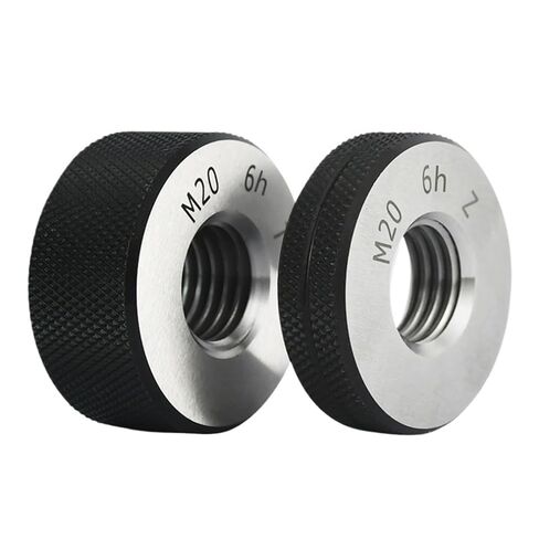 مجموعة واحدة (1 * GO + 1 * NOGO) مقياس دقة قياسي متري ذو أسنان دقيقة 6 ساعات M22M23M24M25M26M27M28M29M30M31M32-M35 أداة قياس (M35-6h T Z,X 1.0) in Kuwait