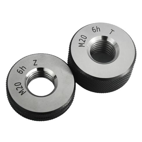 مجموعة واحدة (1 * GO + 1 * NOGO) مقياس دقة قياسي متري ذو أسنان دقيقة 6 ساعات M22M23M24M25M26M27M28M29M30M31M32-M35 أداة قياس (M35-6h T Z,X 1.0) in Kuwait