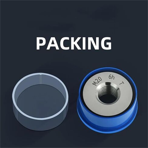 مجموعة واحدة (1 * GO + 1 * NOGO) مقياس دقة قياسي متري ذو أسنان دقيقة 6 ساعات M22M23M24M25M26M27M28M29M30M31M32-M35 أداة قياس (M35-6h T Z,X 1.0) in Kuwait