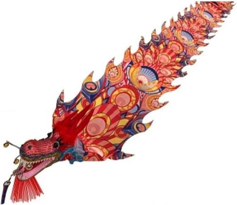 Dragons Dance 3D Lion Dance Tape, Silk Fabric Serpentine, Dragon Dance, Dragon Tape, Dragon and Lion Dance Accessories Dancing and Lion Dancing ~/ in Saudi Arabia