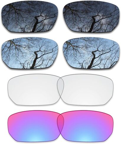 ToughAsNails Set of 4 Replacement Lenses for Oakley Style Switch Pack-BSHG5 in Saudi Arabia