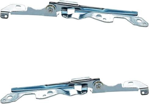 Rareelectrical New Pair of Hood Hinge Compatible with Ford Mustang Mach 1 8 Cyl 4.6L Mustang SVT Cobra R 8 Cyl 5.4L 1994-2004 By 2R3z16797aa 2R3z16796aa in Saudi Arabia