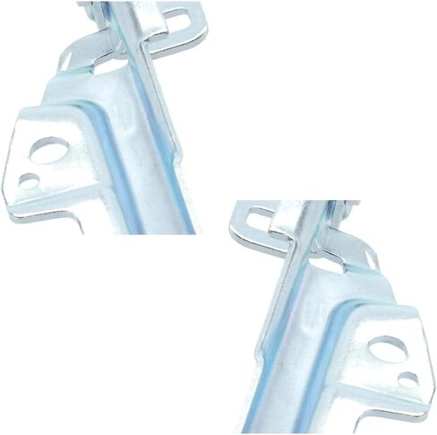 Rareelectrical New Pair of Hood Hinge Compatible with Ford Mustang Mach 1 8 Cyl 4.6L Mustang SVT Cobra R 8 Cyl 5.4L 1994-2004 By 2R3z16797aa 2R3z16796aa in Saudi Arabia