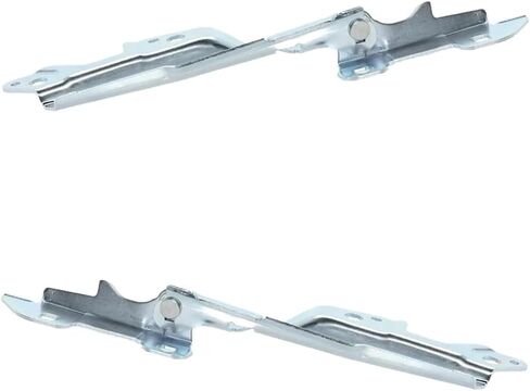 Rareelectrical New Pair of Hood Hinge Compatible with Ford Mustang Mach 1 8 Cyl 4.6L Mustang SVT Cobra R 8 Cyl 5.4L 1994-2004 By 2R3z16797aa 2R3z16796aa in Saudi Arabia