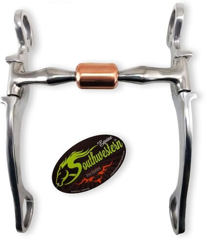 Southwestern Equine Featherlite Long Shank Engraved Bits (5" Mouth - 8-1/2" Cheeks) in Saudi Arabia