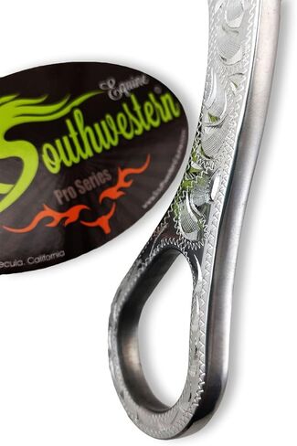 Southwestern Equine Featherlite Long Shank Engraved Bits (5" Mouth - 8-1/2" Cheeks) in Saudi Arabia