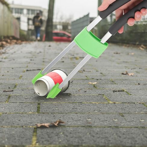 Luxshiny Multipurpose Garbage Picker Grabber Tool Long Handle Trash Clamp Trash Clips Litter Picker for Outdoor Sanitation and Waste Collection in Saudi Arabia