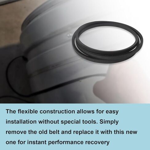 Dryer Belt V-Belt Compatible with Alliance, Speed Queen, Huebsch Dryers Replace M412981, TU20069, 4L810 – Durable Replacement Drive Belt for Commercial & Residential Dryer Units in Kuwait