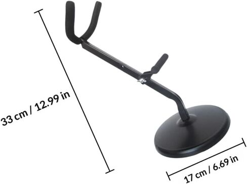 Veemoon ألتو ساكسفون حامل الرف العملي حامل ساكس سطح المكتب قوس لألتو ساكس مع أنبوب منحني صغير وعرض in Kuwait