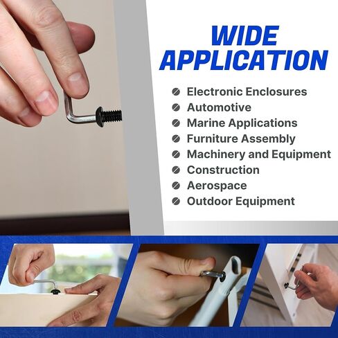براغي غطاء مقبس رأس زر Fastenere - 8-32 × 1-1/4 بوصة (50 قطعة) من سبائك الصلب، ملولبة بالكامل، لمسة نهائية من أكسيد أسود ناعم، مقاومة للتآكل، خيط الآلة، سهلة التركيب مع محرك Allen Hex in Saudi Arabia