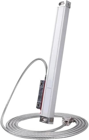 صريف حاكم الاستشعار النزوح 0.005 مللي متر التشفير الخطي 5VDC 450 مللي متر-1000 مللي متر لآلة الطحن باستخدام الحاسب الآلي (طول العمل 800 مللي متر) in Kuwait