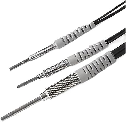 Accuracy M3 M4 M6 Diffuse Reflection Fiber Optic Sensor Coaxial Stainless Steel Thread Prob PRC-310 PRC-410 PRC-610(Import M3,1 Meter Length-NO Needle) in Saudi Arabia