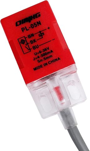 1pc PL-05N Corner Post P Square Limit Proximity Switch Sensor Metal Induction Switch Three Wire DC NPN Normally Open(2-Wires NC 90-250VAC) in Saudi Arabia