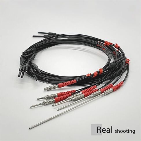 Optical Fiber Sensor Optic Compatible Various Amplifier Photoelectric Switch M3 M4 M6 FRS-310/410/610(Import M3,1 Meter Length-NO Needle) in Saudi Arabia