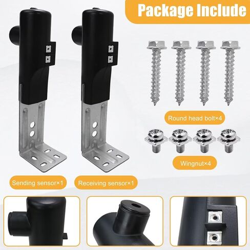 GSTB-R STB-BL for Genie Garage Door Sensor Compatible for Genie Garage Door Sensors, for Genie Replacement Sensors, for Genie Sensors for Garage Door in Saudi Arabia