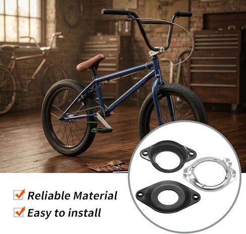 SYOWADA BMX Bike Gyro Front and Rear (Upper + Lower) Brake Cables with Spinner Rotor Full Kit, Includes Brake Wire Line and Housing, for Gyro Systems or 20" Bikes in Saudi Arabia