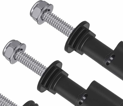 Jeanoko Safety Lockable Mounting Pin Set for MaxTrax MKII Traction Board Theftproof Stainless Steel Mount Pin Kit for Off Road SUVs, Trucks, 4PCS in Saudi Arabia