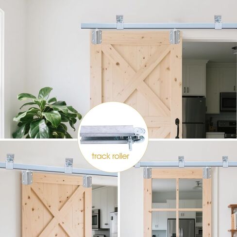 عجلات باب منزلق المسار بعرض 1-3/4 بوصة و2-1/4 بوصة، بكرة باب الحظيرة المنزلقة الخارجية شديدة التحمل أو مجموعة بكرات للأبواب المنزلقة، عبوتان in Kuwait