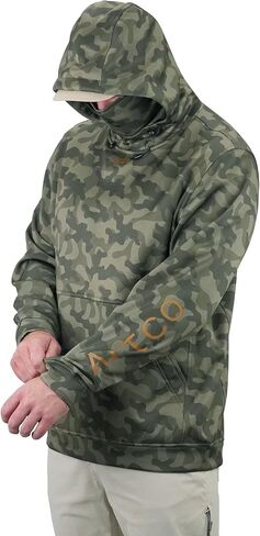 Aftco Reaper Camo Sweatshirt Charcoal Acid Camo 2X in Saudi Arabia