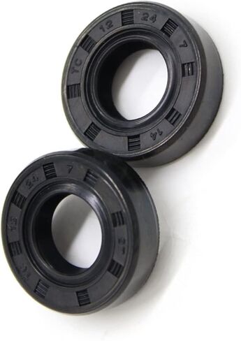 حشية دوارة قطعتين من ختم زيت العمود NBR TC-22*41*42*47*50*52*56*4/5/6/7/8/9/10/12 حلقة ختم الزيت، شفة مزدوجة مغطاة بالنتريل مع مقاومة لختم الربيع (الحجم: 22 × 47 × 8 مم قطعتان) in Kuwait