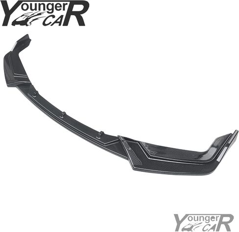 YOUNGERCAR Front Bumper Lip Fit for 2017-2021 Honda Civic Si FK7 Hatchback ABS Painted Gloss Black Front Spoiler Lip Splitter Bumper 3 Pieces in Saudi Arabia