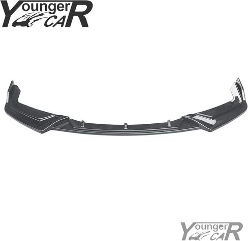 YOUNGERCAR Front Bumper Lip Fit for 2017-2021 Honda Civic Si FK7 Hatchback ABS Painted Gloss Black Front Spoiler Lip Splitter Bumper 3 Pieces in Saudi Arabia