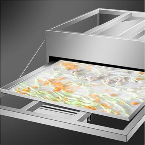 Rice Noodle Roll Steamer, Vermicelli Roll Machine, Stainless Steel Steamer, Can be Used for Steaming Rice Noodle Rolls, Steamed Buns, and Dumplings in Saudi Arabia