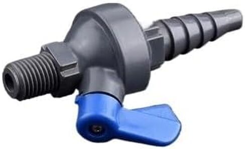 1/4 "ذكر الموضوع UPVC/PPH/PVDF/CPVC صمام أخذ العينات مختبر الكرة صمام معبد خرطوم موصل سريع (UPVC) in Kuwait