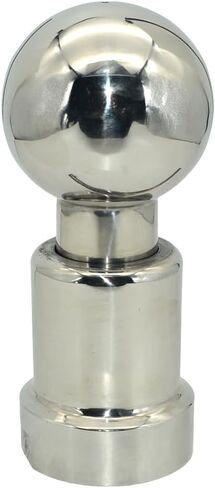 VARMHUS 304 Stainless Steel NPT Female CIP Rotary Spray Ball,360° Full Coverage Cleaning for Tanks (3/4") in Saudi Arabia