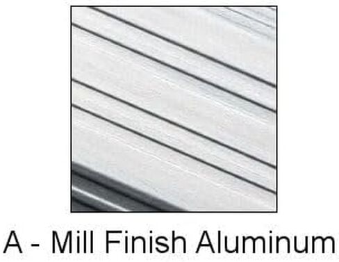 Pemko 209AV36 Door Bottom Shoe, Aluminum Finish, 36" x 1-3/8" x 1/2"H in Saudi Arabia