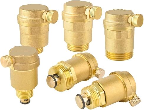 1PCS 1/2" 3/4" 1" Brass Automatic Valve 1.6 MPa Pressure for Solar Water Heater Pressure Relief Value Tool(3/4") in Kuwait