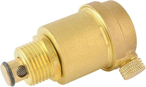 1PCS 1/2" 3/4" 1" Brass Automatic Valve 1.6 MPa Pressure for Solar Water Heater Pressure Relief Value Tool(3/4") in Kuwait