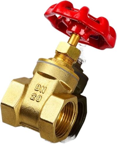 1PCS 1/2" 3/4" 1" Copper gate Valve DN15 DN20 DN25 Water Valve Switch Valve Internal Thread Irrigation Valve Adapter(G3l4 3/4) in Saudi Arabia