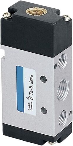 1 قطعة 4A210 M5 1/8 1/4 3/8 1/2 صمام التحكم بالهواء المضغوط صمام الهواء الهوائي 4V سلسلة (4A330P 08G1-4 3-5Way) in Saudi Arabia