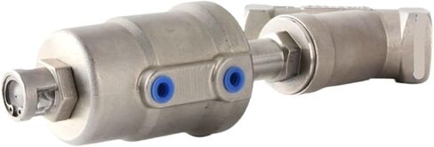 1PCS JDF 100S0NC6 G 3/8 1/2 3/4 1 Angle seat Valve Stainless Steel 316 Normally Closed Pneumatic Water Valve(63 G1,Double) in Saudi Arabia